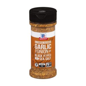 McCormick Garlic and Onion, Black Pepper and Sea Salt All Purpose Seasoning, 4.25 oz